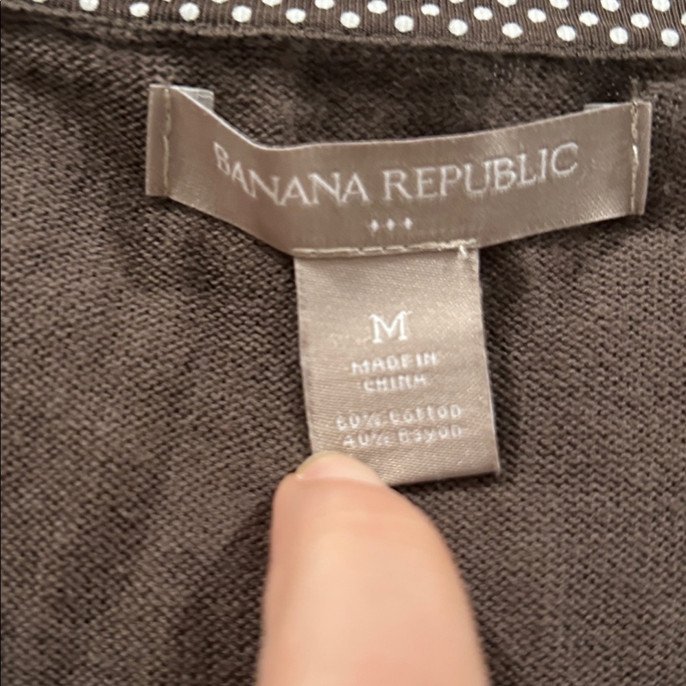 Banana Republic Chocolate Knit Sweater - Picture 3 of 5